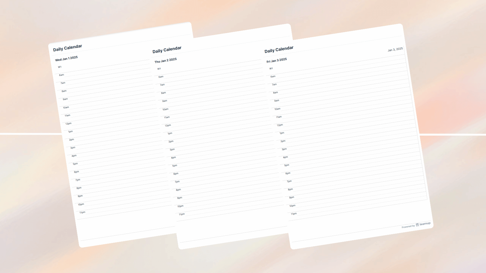 Blank 2025 Calendar For August