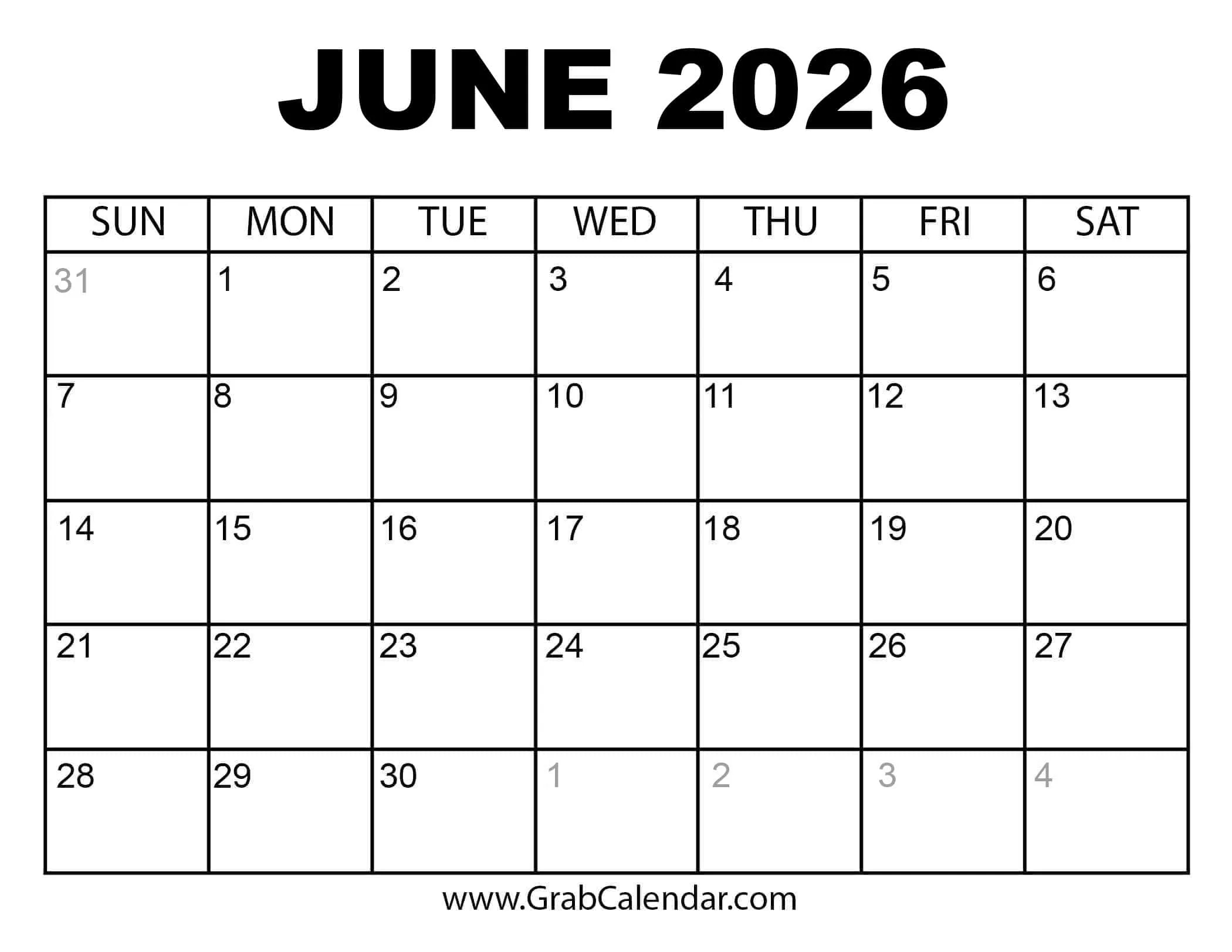 2025 Calendar Grab Calendar