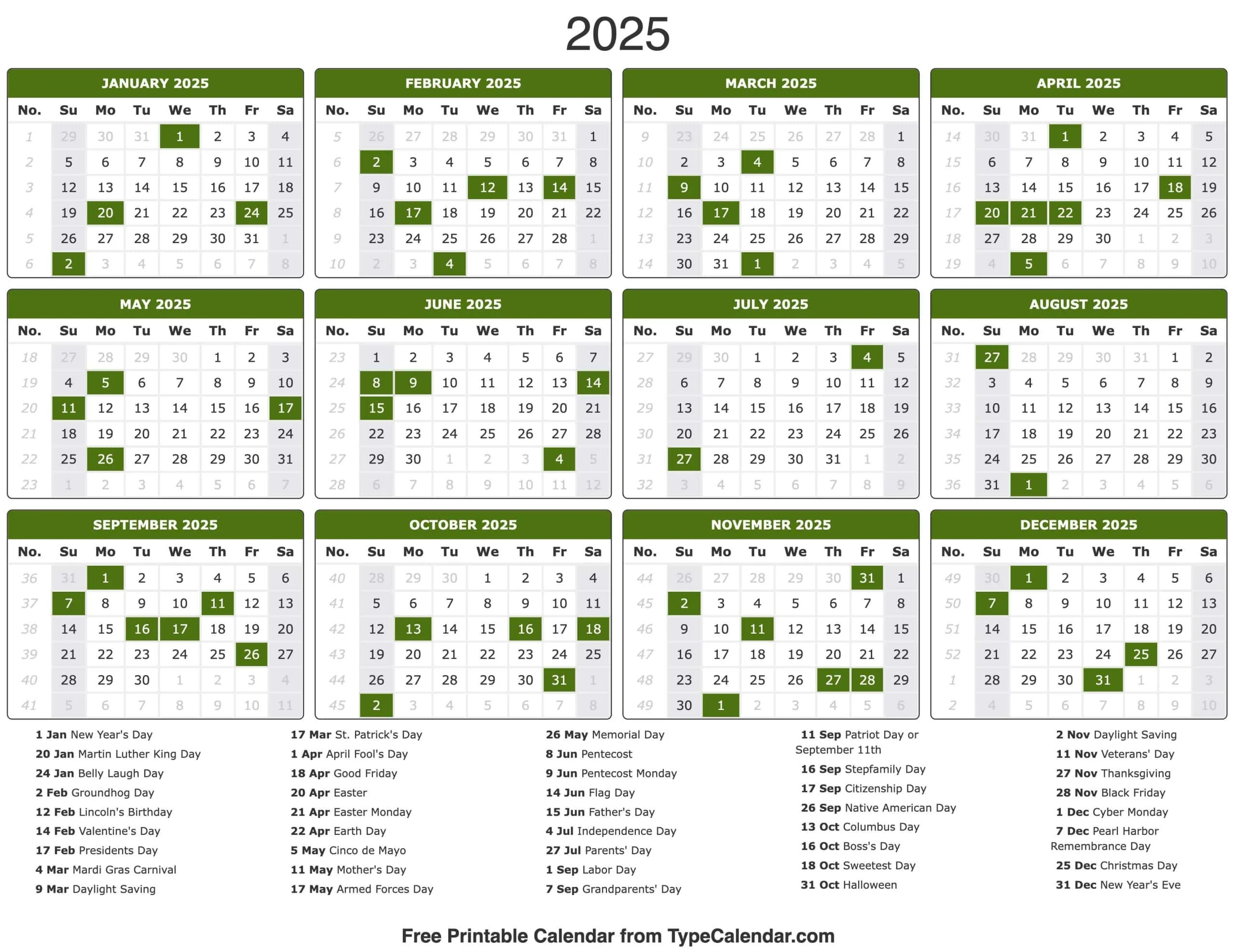 Blank Calendar Page September 2025