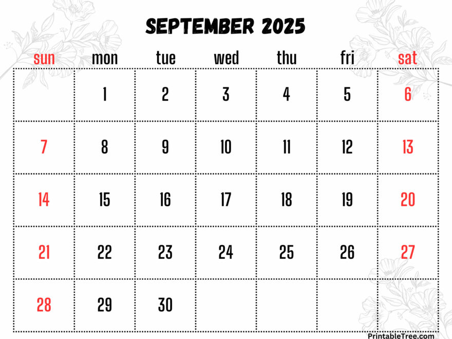 2025 Calendar Printable PDF With Holidays Template Free