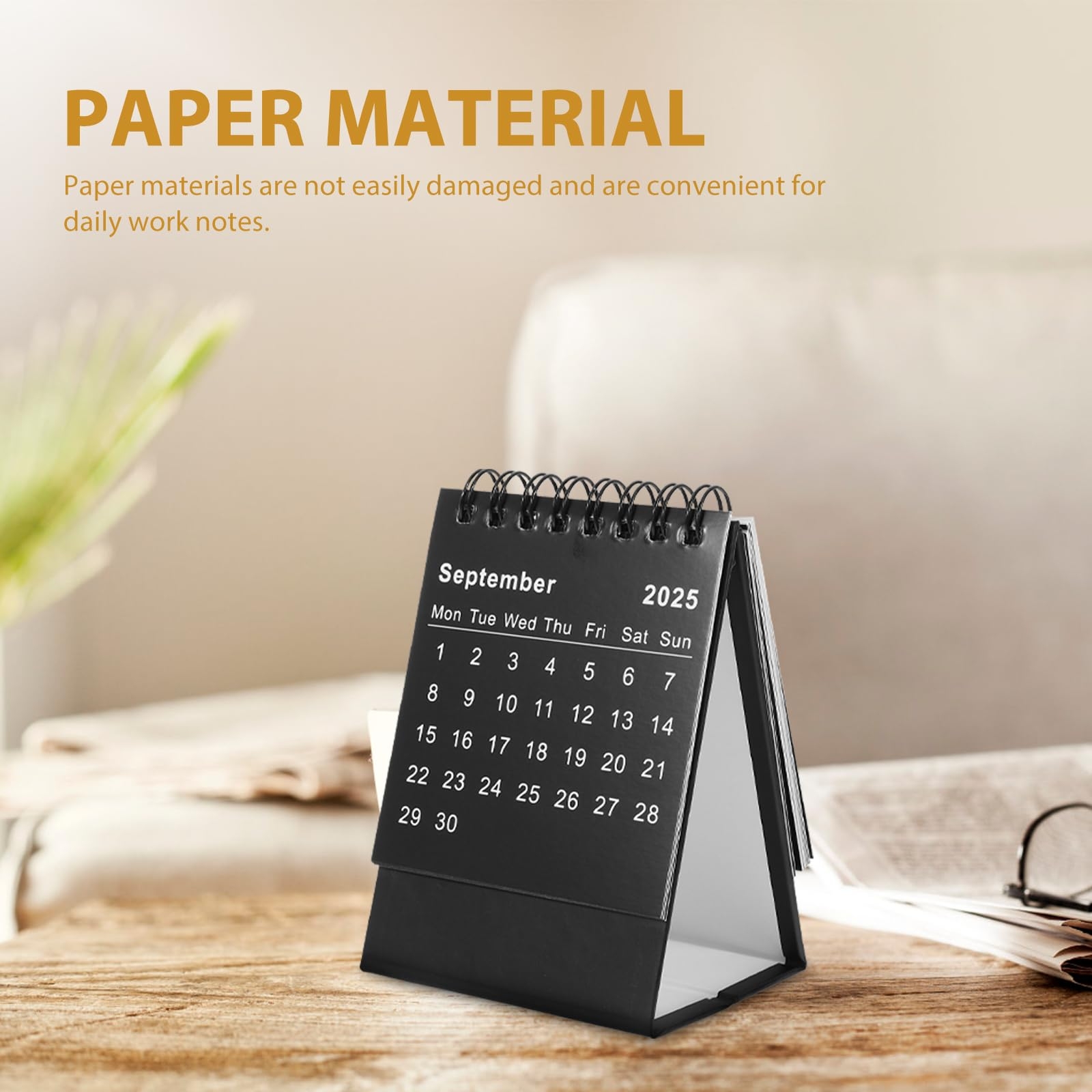 Amazon NUOBESTY 2025 Mini Desktop Calendar Paper Calendar Desk Blank 2025 Paper Planner Calendar Standing Flip Calendar Small Desk Calendar Vertical Calendar 2025 Twin wire Calendar For Home Office School Office Products