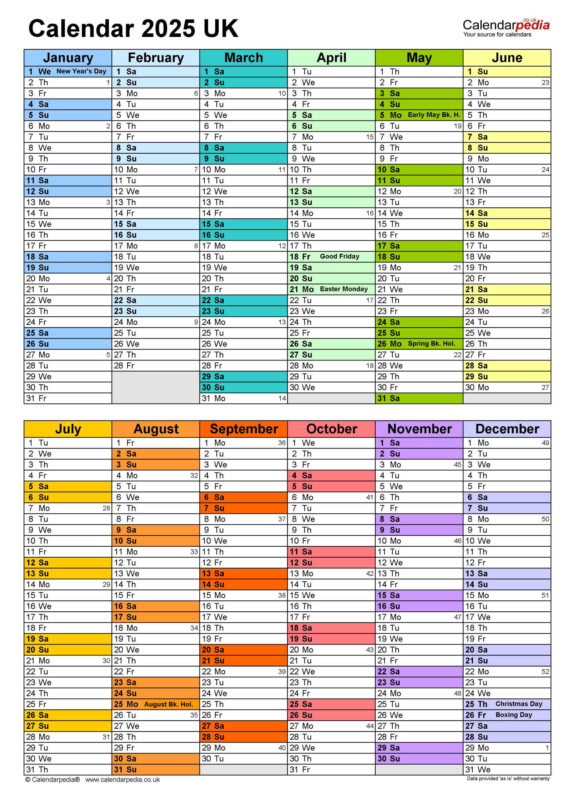 Blank September 2025 Calendar Word