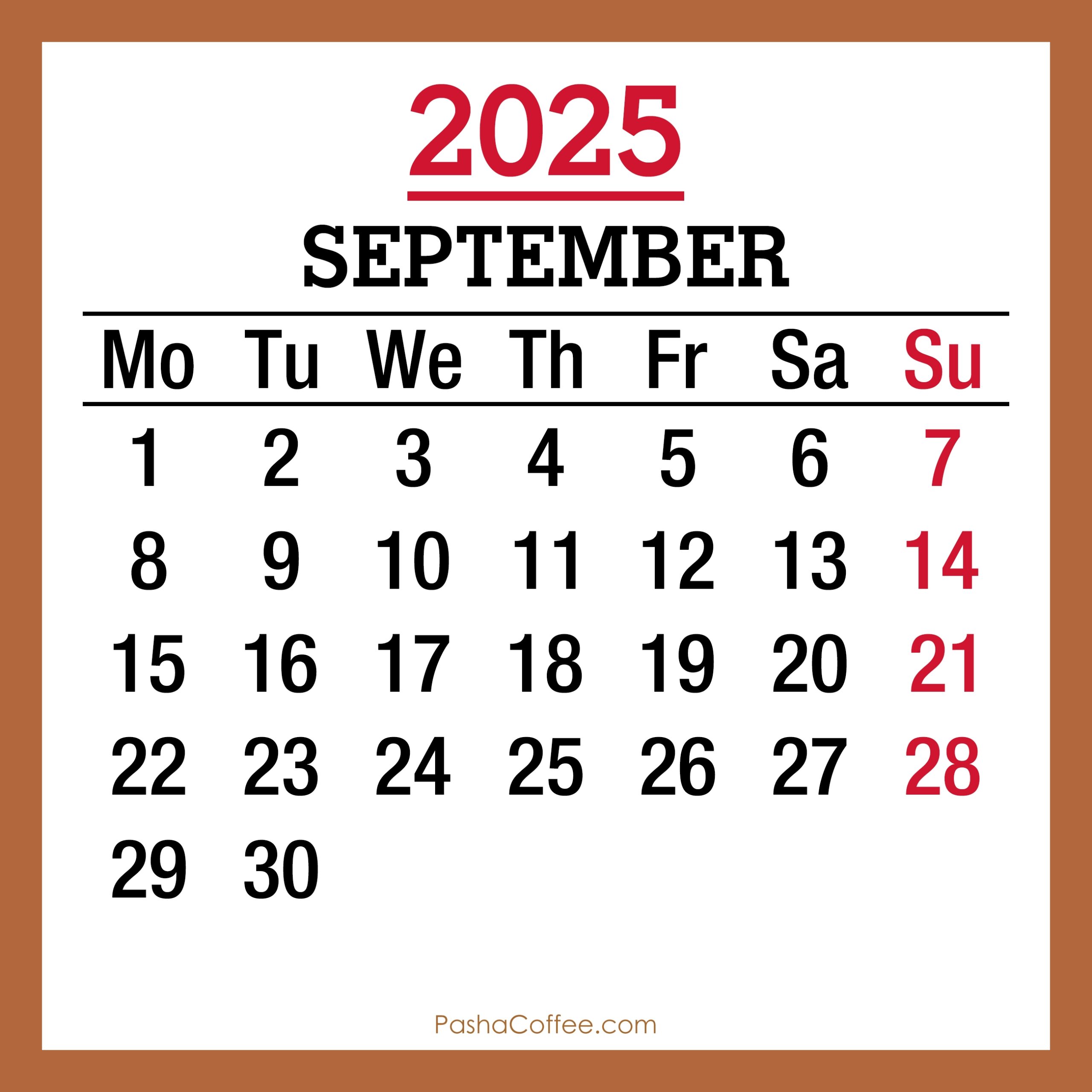 Calendars Page 44 PashaCoffee