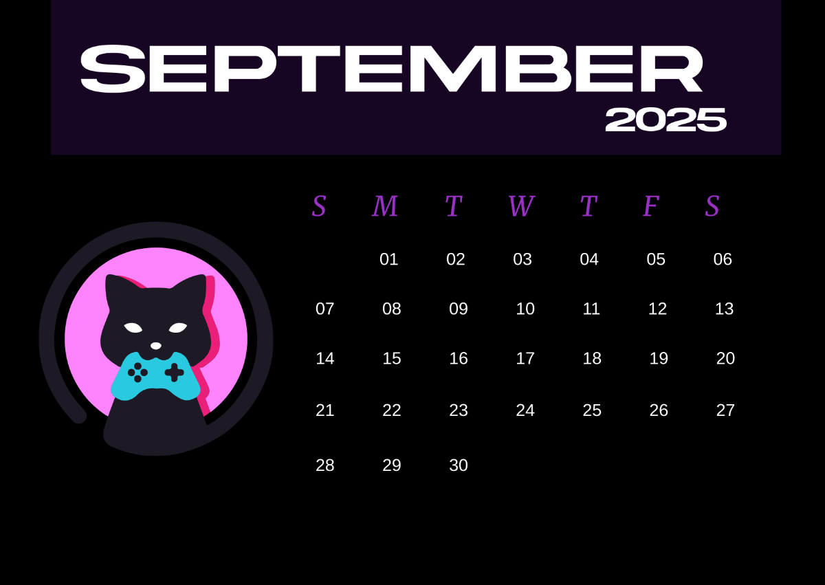 Free October 2025 Calendar Template To Edit Online