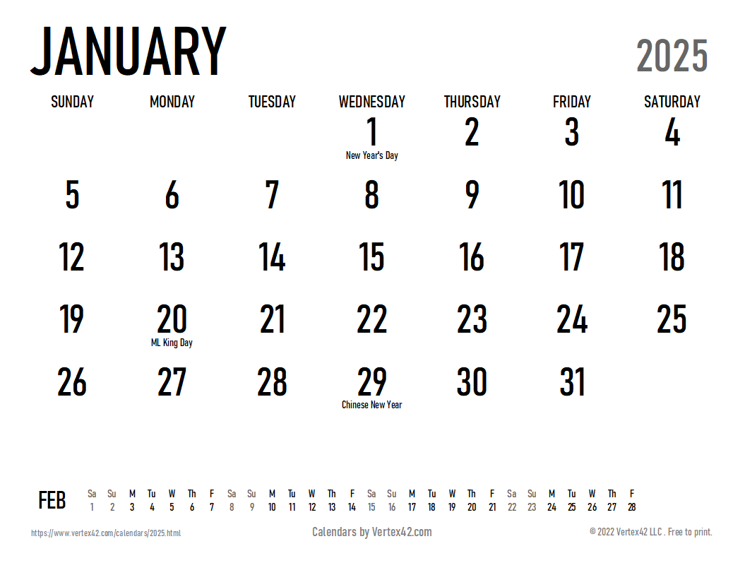 Free Monthly Blank Calendar August 2025