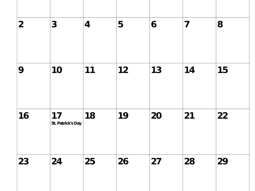 March 2025 Calendar My Calendar Land