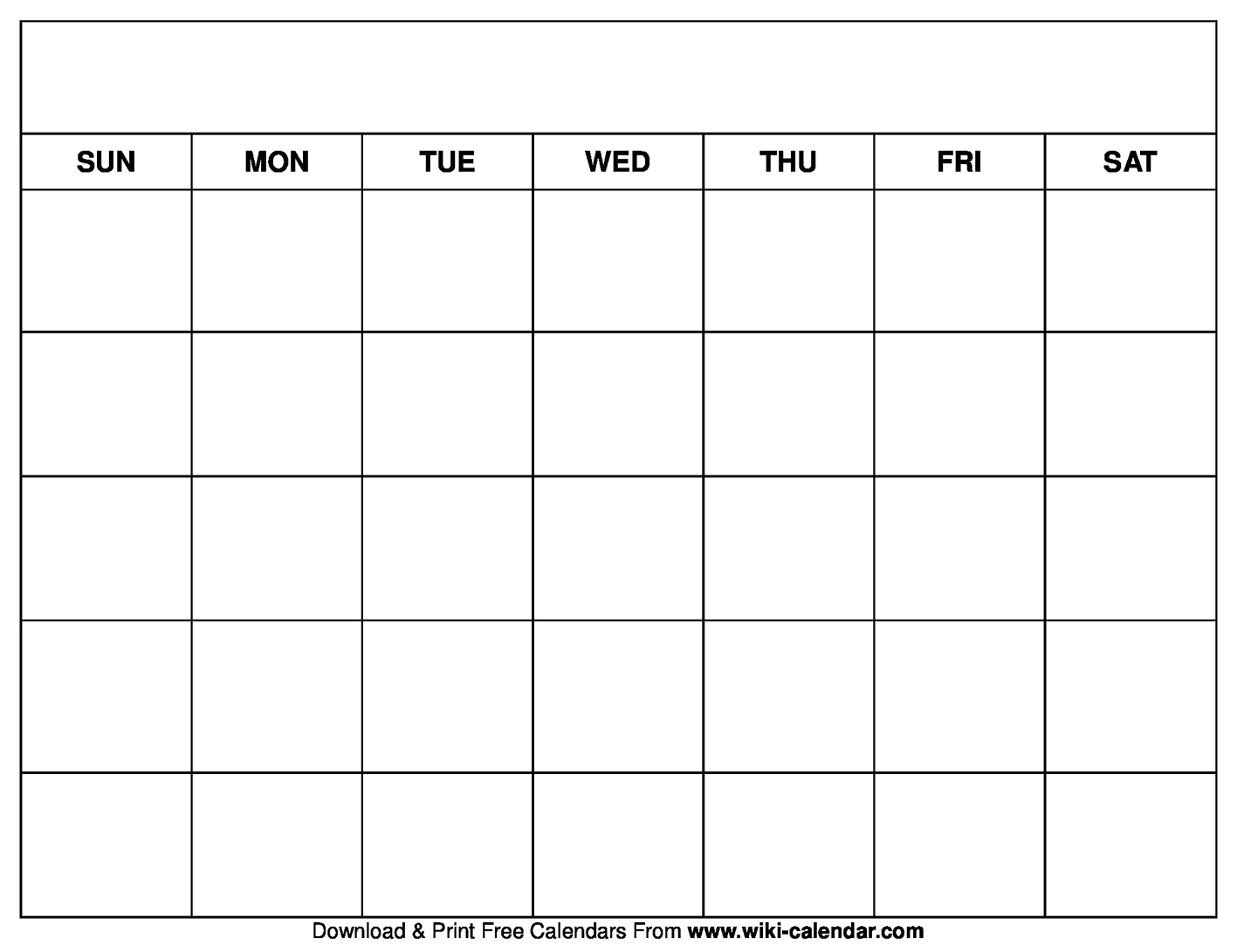 Full Page September 2025 Blank Calendar