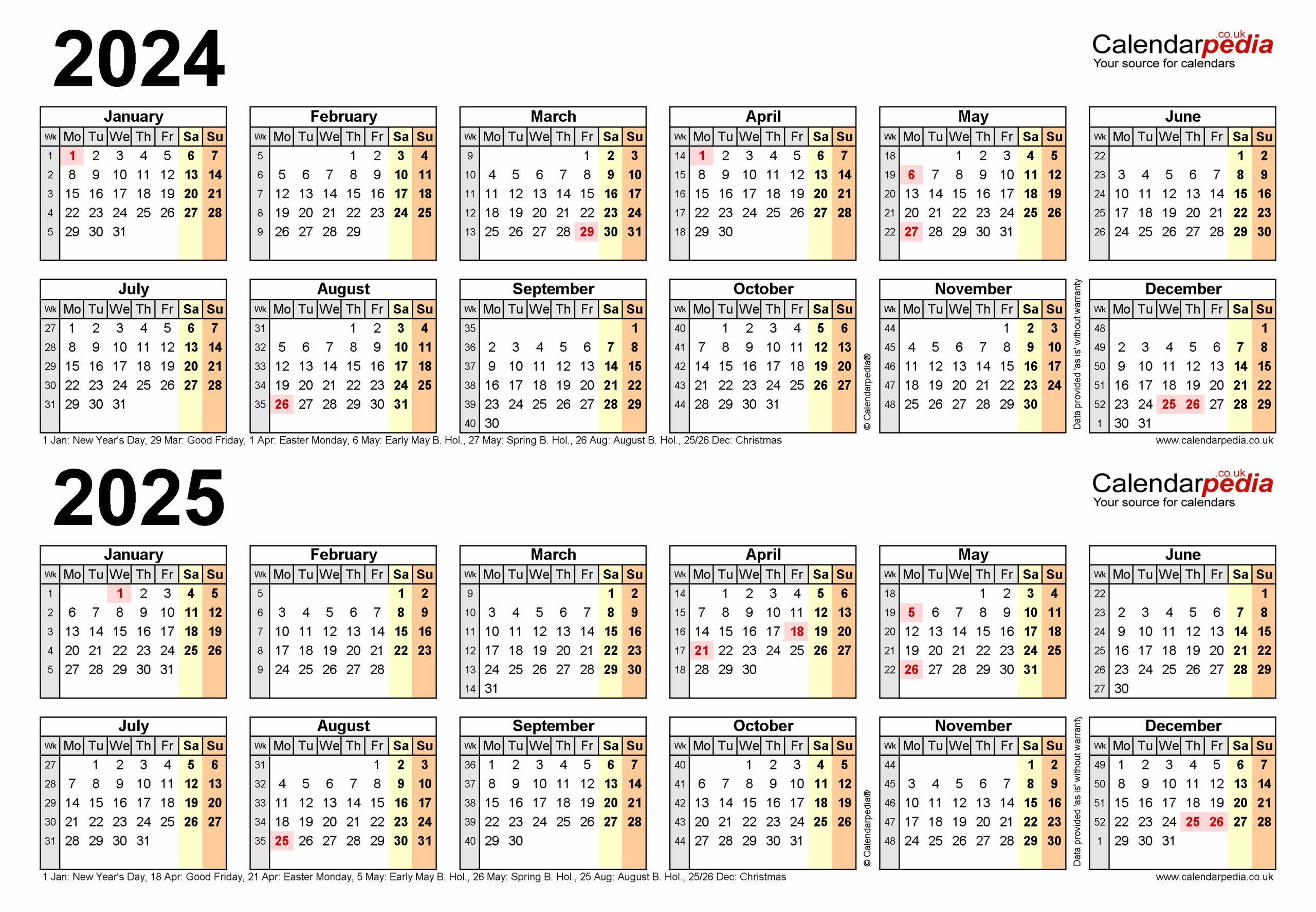 Blank September Calendar 20253