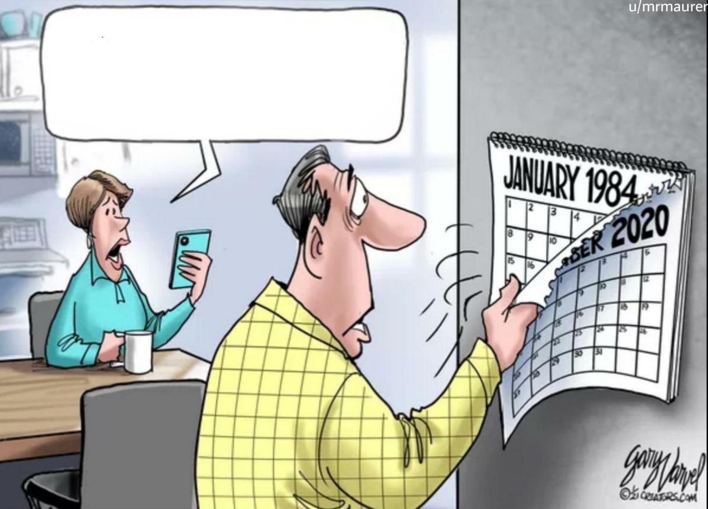 2025 Blank Meme Calendar
