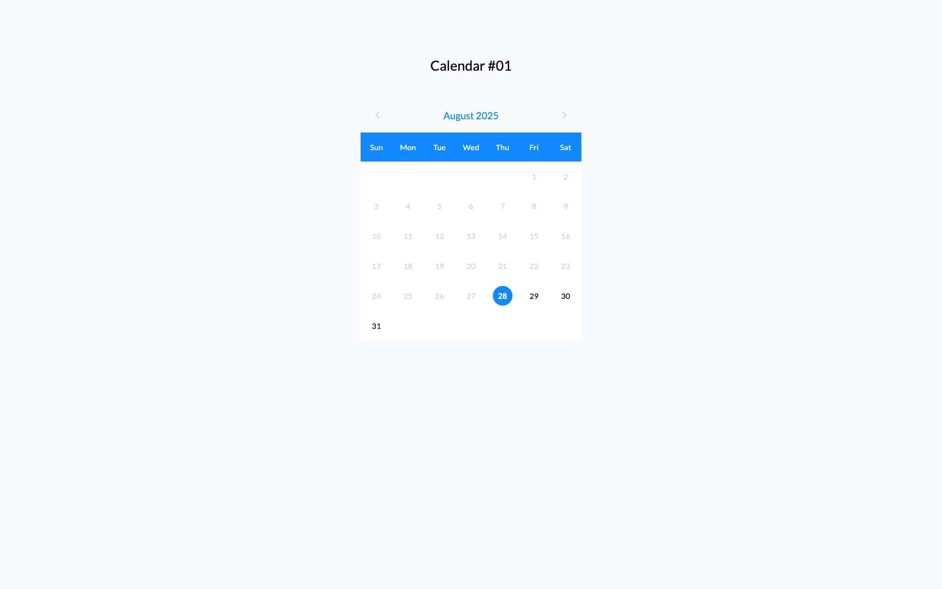 20 Free Bootstrap Calendars 2025 AdminLTE IO 20 Free Bootstrap Calendars 2025 AdminLTE IO