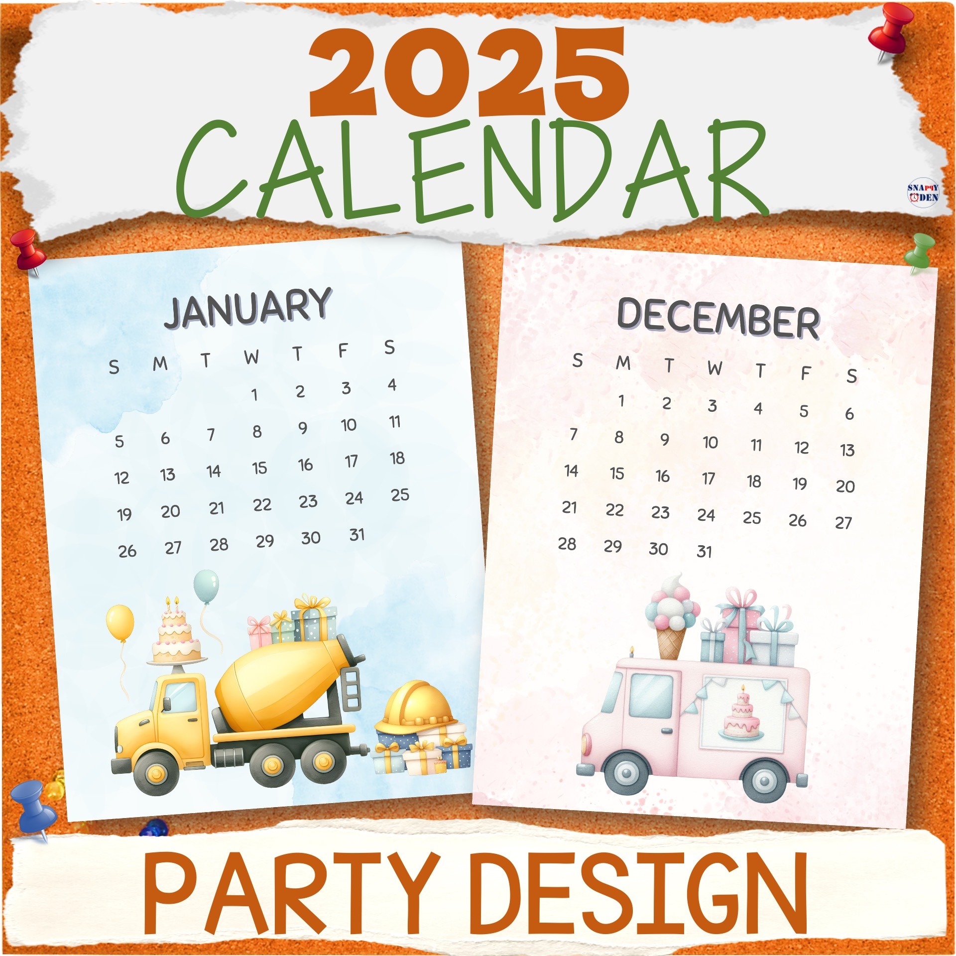 Blank Calendar Template 3 Month 2025