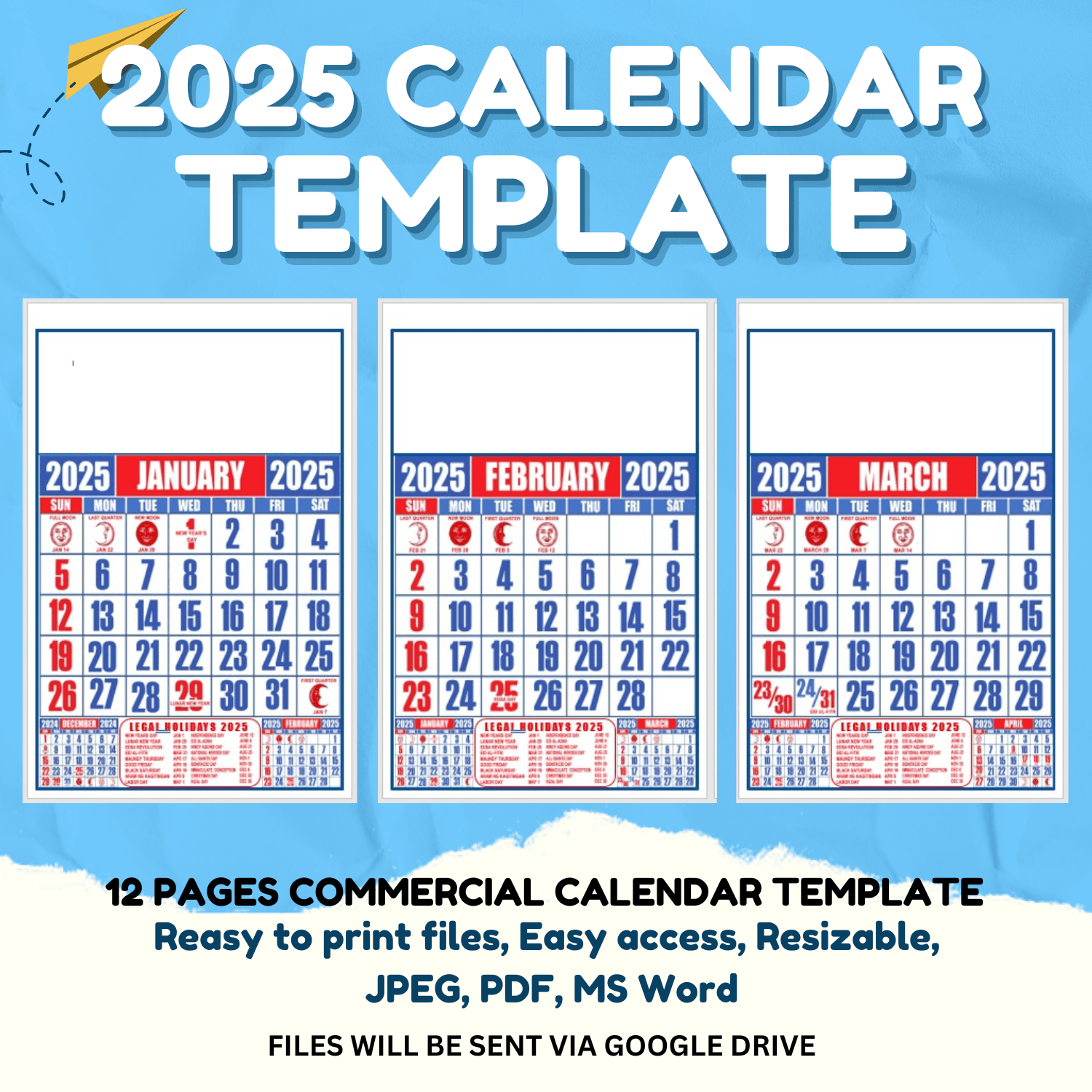 Blank Calendar Pages 2025 Microsoft Word
