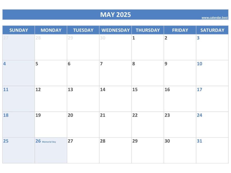 2025 Calendar With Holidays US Federal Holidays