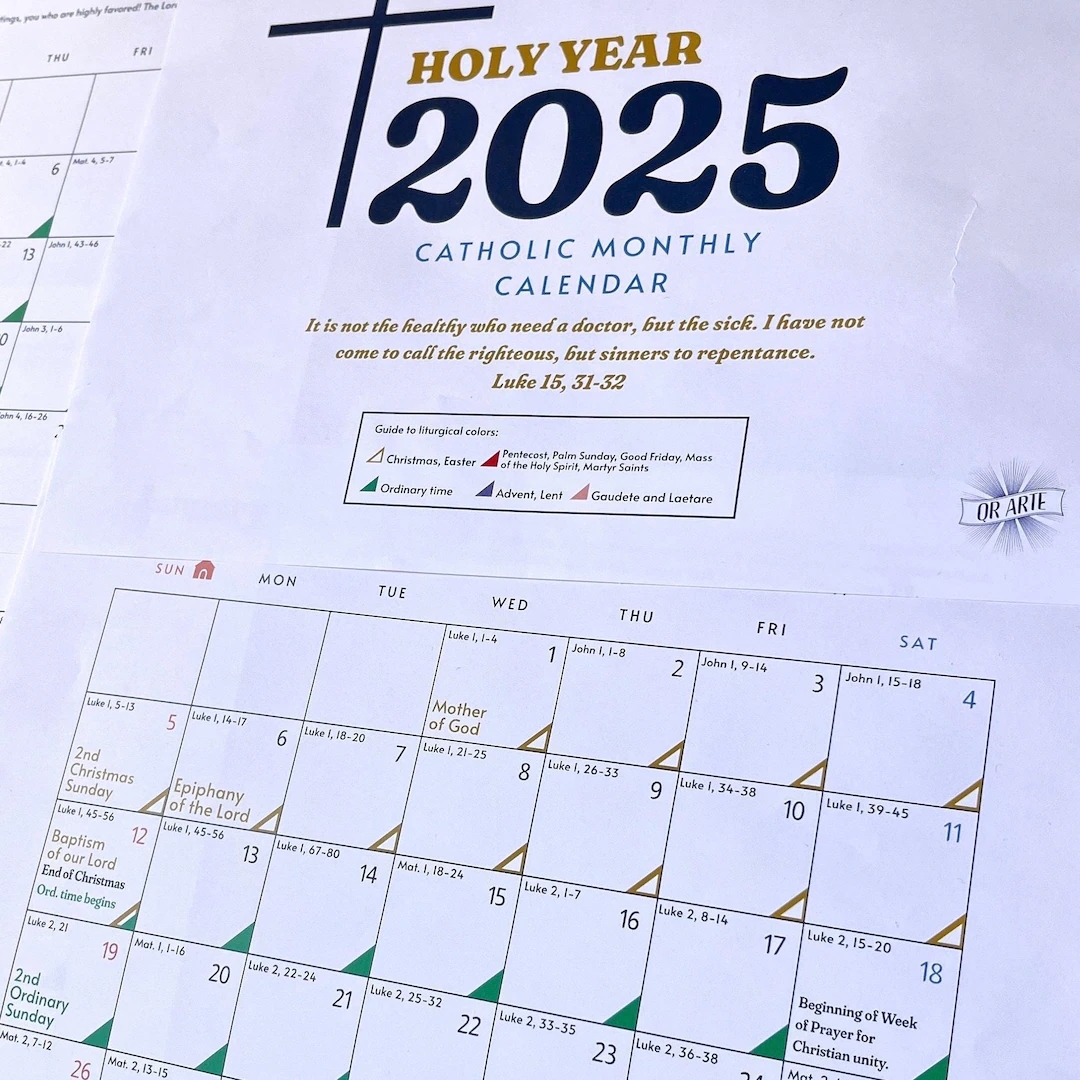 Blank Liturgical Calendar 2025 Blank Liturgical Calendar 2025