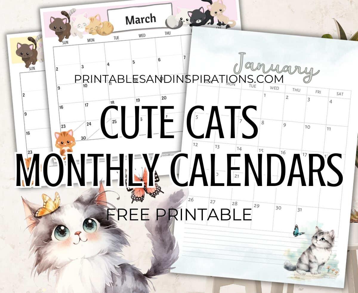 Blank Monthly Calendar 2025