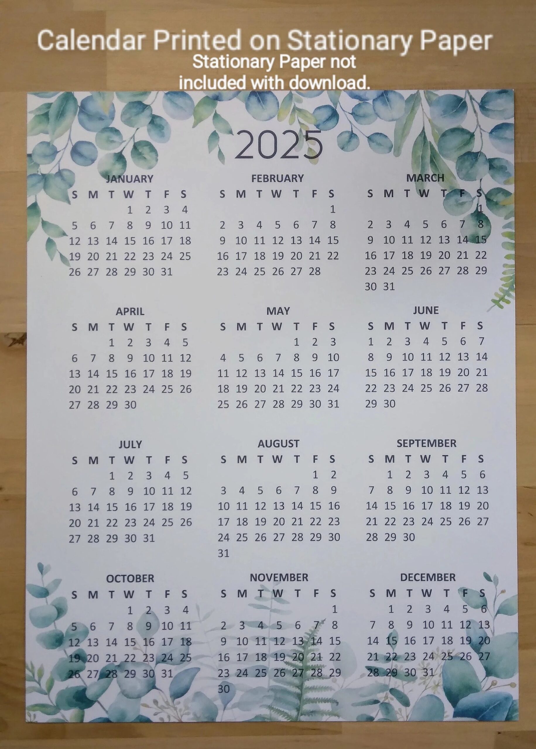 Blank Loadable 2025 Calendar Blank Loadable 2025 Calendar