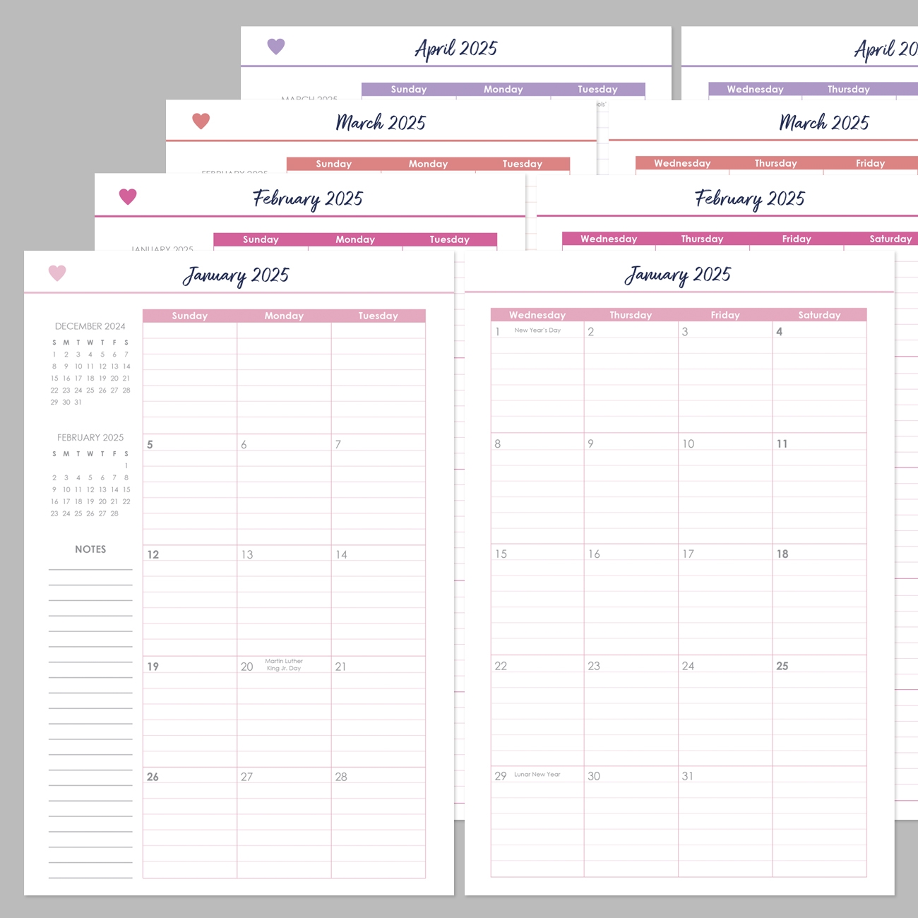 2025 Monthly Notebook Planner 5 8 2025 Monthly Notebook Planner 5 8