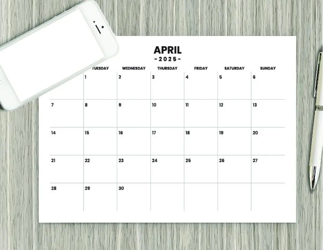 Blank 2025 Calendar With Lines Blank 2025 Calendar With Lines