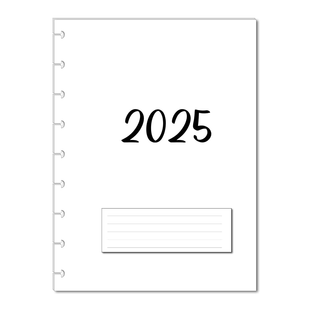 Blank 2025 Monthly Calendar
