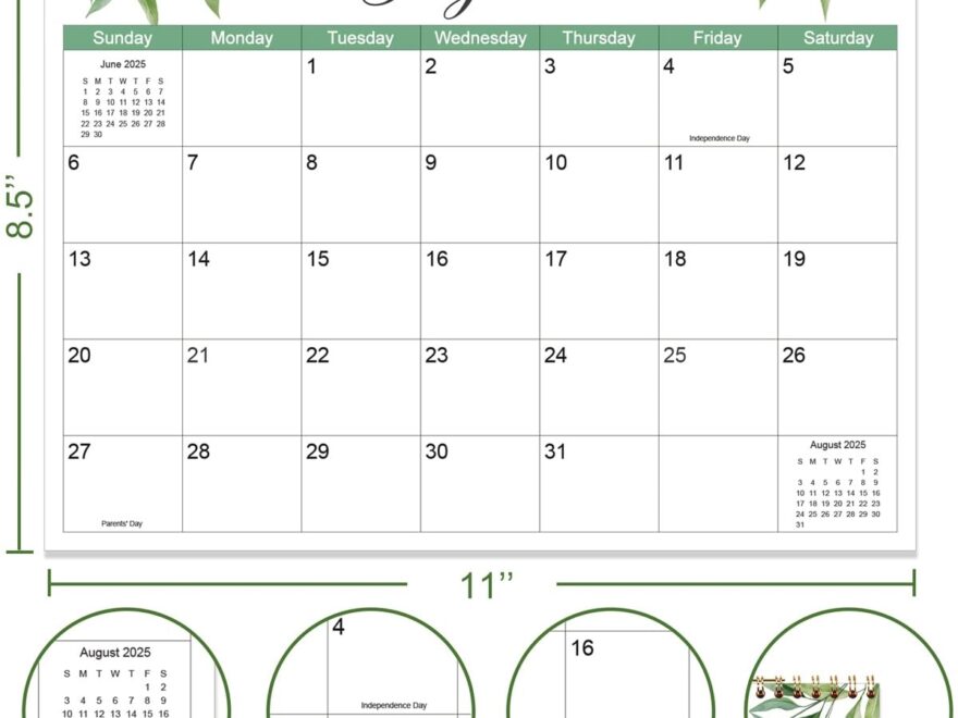 Amazon Calendar 2025 2026 Wall Calendar 2025 2026 From July 2025 To December 2026 2025 2026 Calendar With Holiday Marked Premium Paper For Organizing 8 5 X 11 Office Products