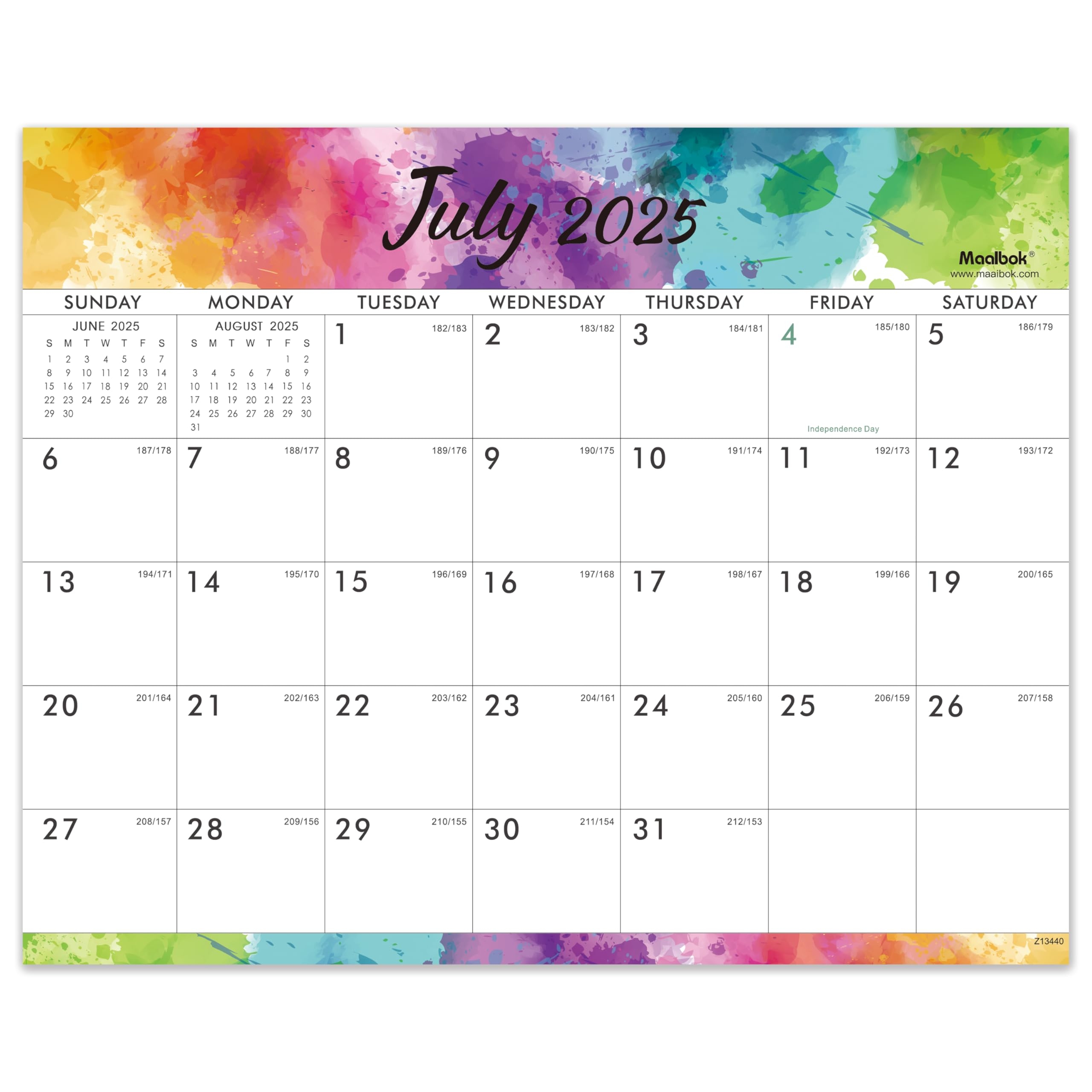 Amazon Magnetic Calendar 2025 2026 JUL 2025 DEC 2026 18 Months Calendar 2025 2026 Magnetic Monthly Calendar 8 X 10 Tear off Pad Office Products
