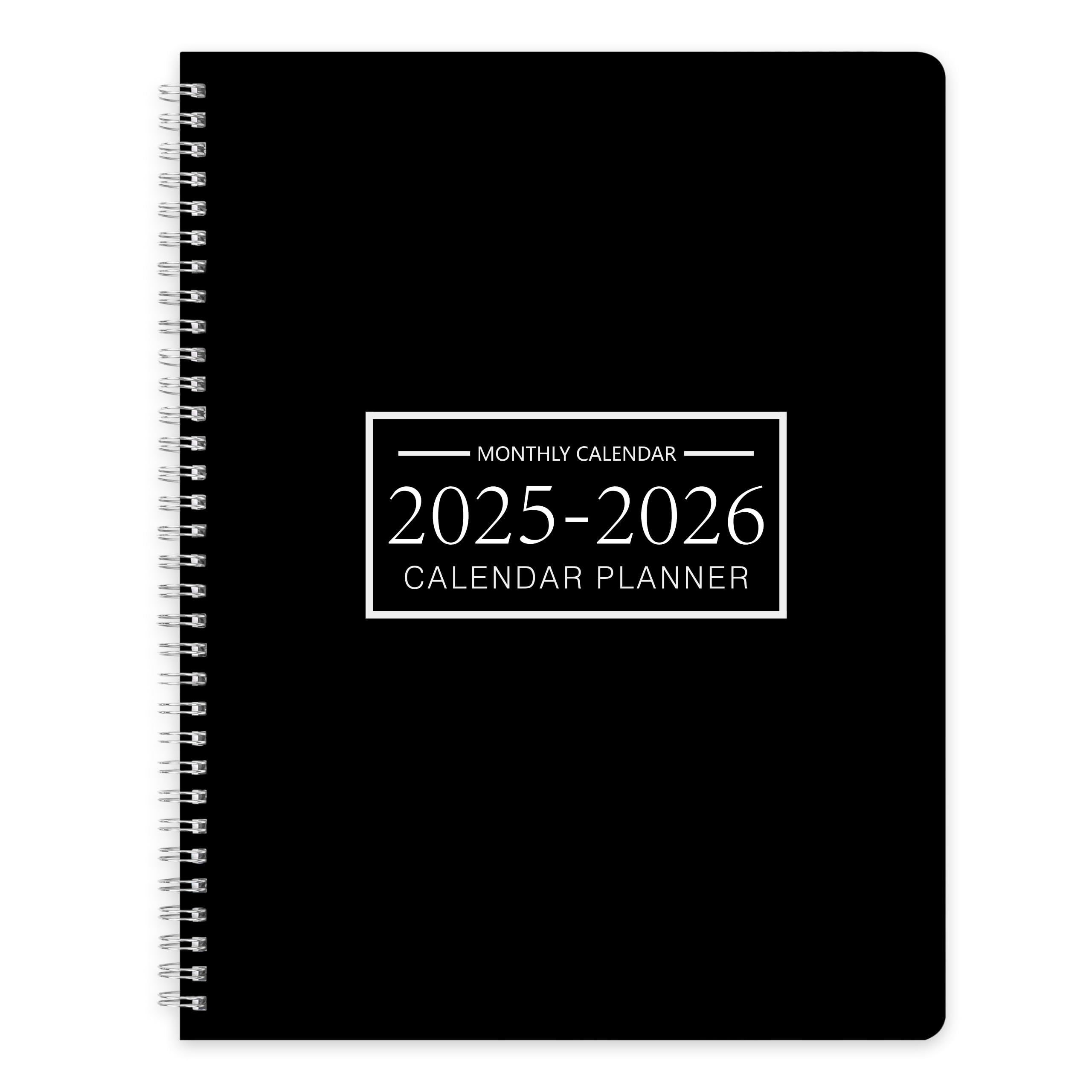 Amazon Monthly Academic Planner 2025 2026 Monthly Calendar Planner From Jan 2025 Dec 2026 9 X 11 Organize Schedule For School Office Family Office Products