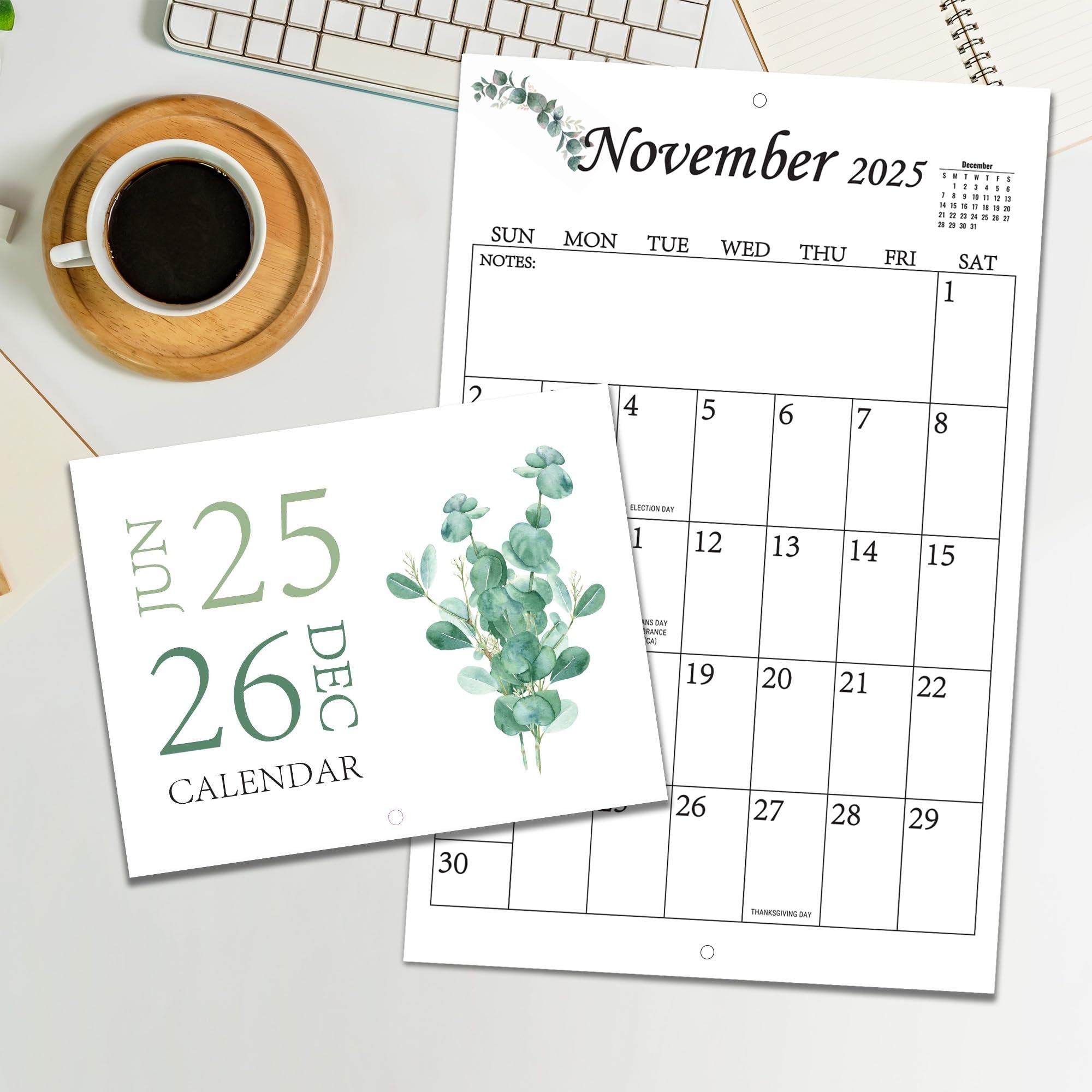 Amazon Wall Calendar 2025 2026 23 X 15 Large Wall Calendar Runs From June 2025 December 2026 Jumbo Big Grid Hanging Calendar Perfect For Low Vision Home Office Planning Office Products