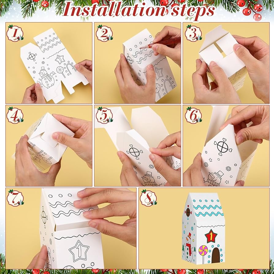 Printable Blank Advent Calendar 2025 Printable Blank Advent Calendar 2025