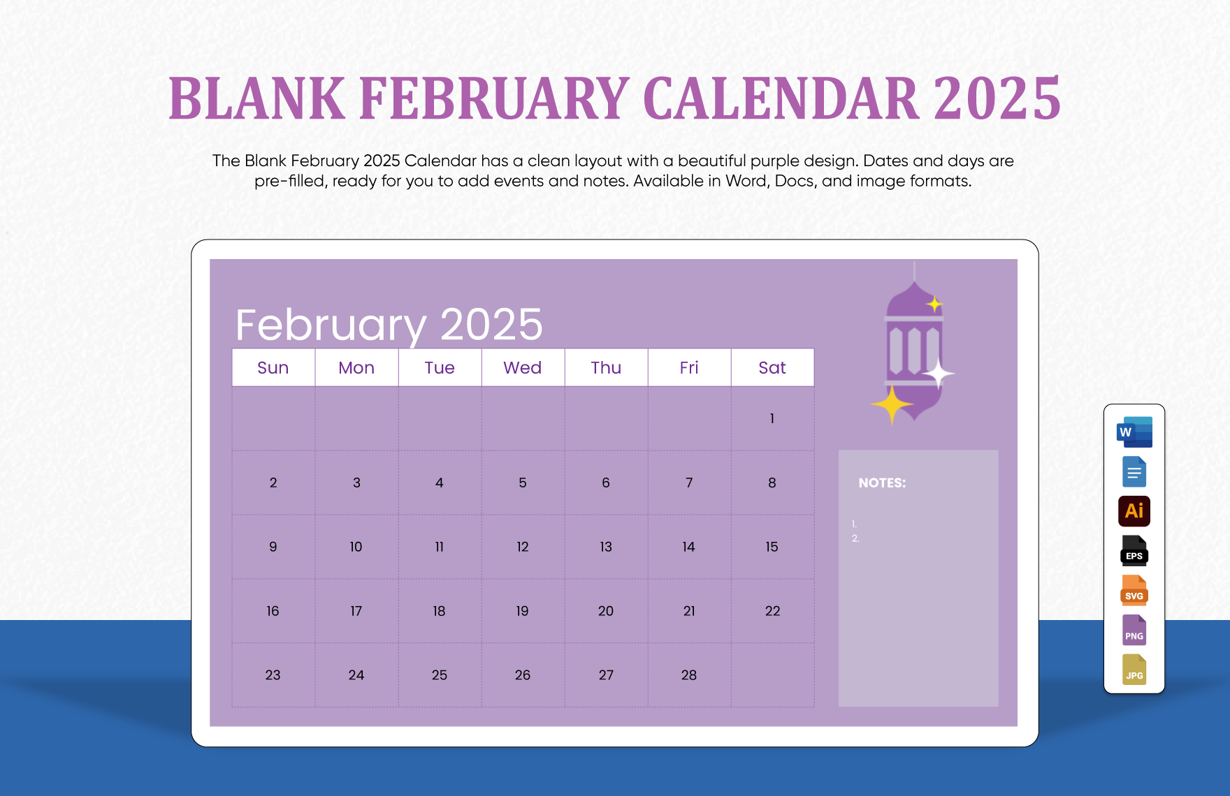 Blank February Calendar 2025 In Illustrator JPEG Word PNG Google Docs SVG EPS To Download Template Blank February Calendar 2025 In Illustrator JPEG Word PNG Google Docs SVG EPS To Download Template