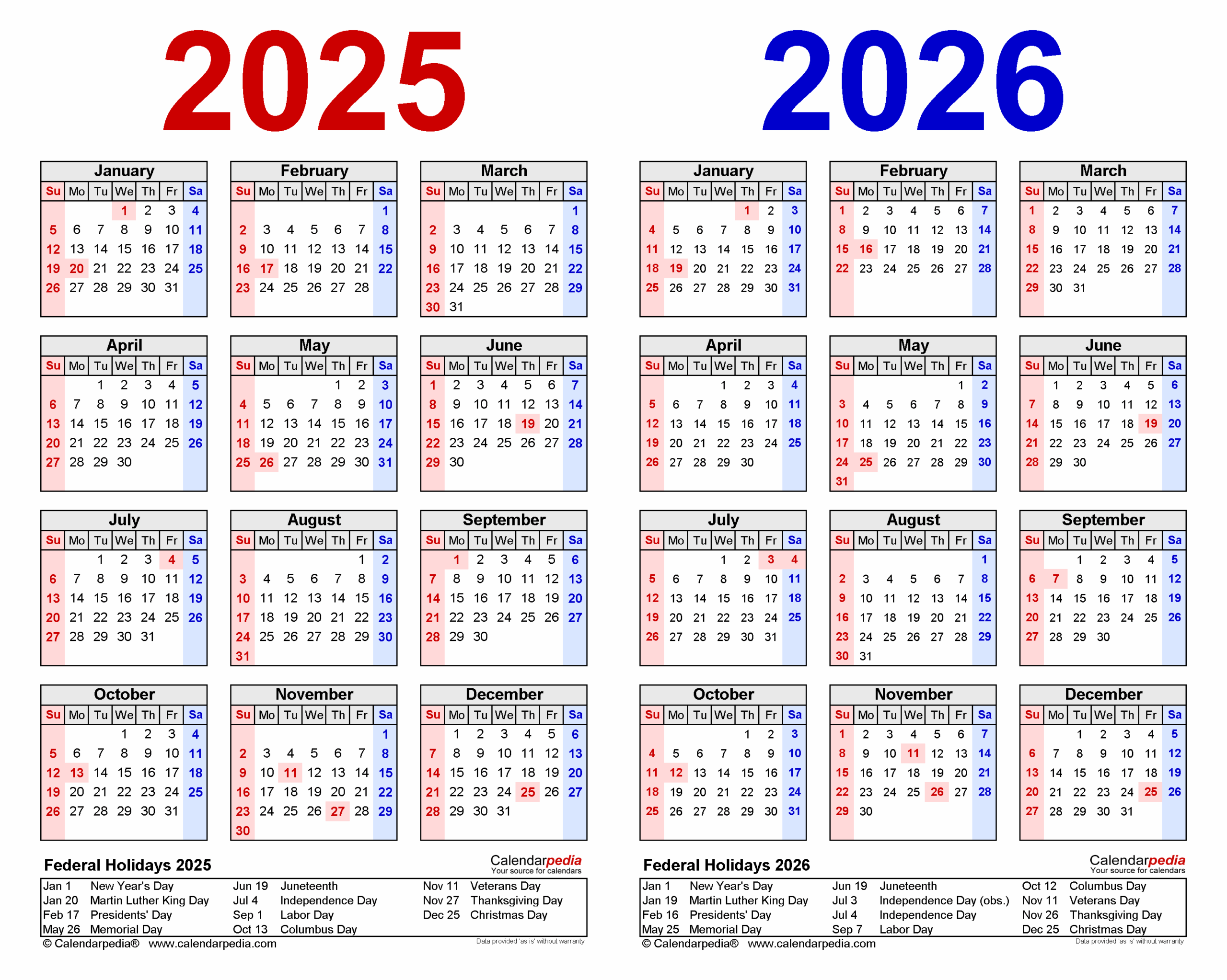 Calendar 2025 2026 Wall Large 17 X 12 Academic Calendar Monthly Desk Calendar 2025 2026