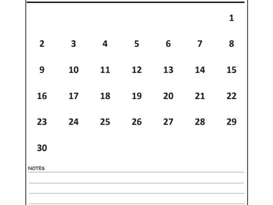 Calendar 2025 November