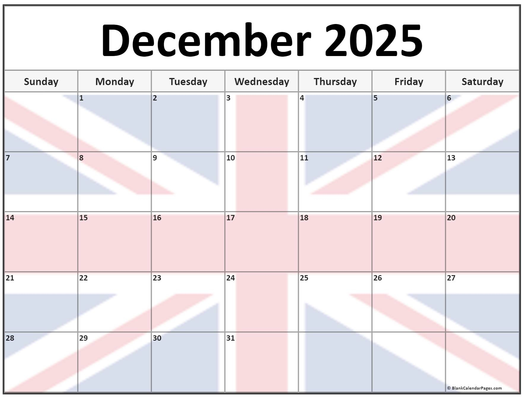 Collection Of December 2025 Photo Calendars With Image Filters 