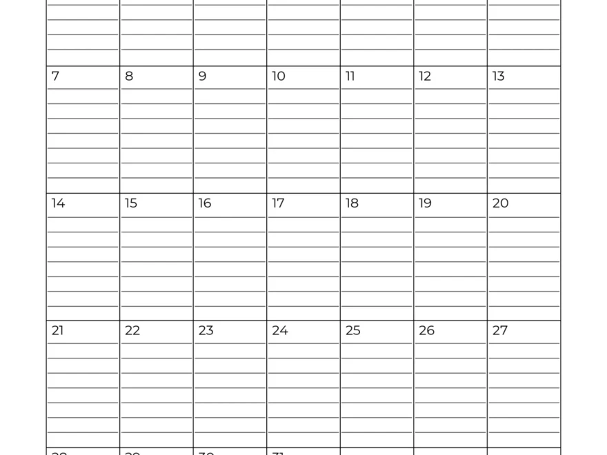 December 2025 Calendars Free Printable Fillable