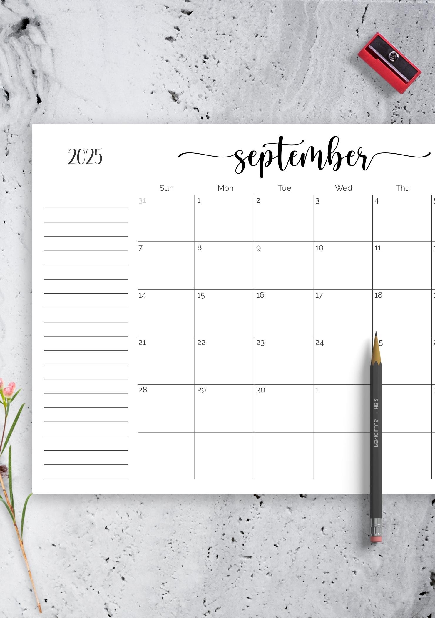 Print Blank Menu Calendar Christmas 2025 Print Blank Menu Calendar Christmas 2025