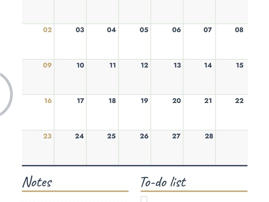 February 2025 Calendar Free Google Docs Template Gdoc io