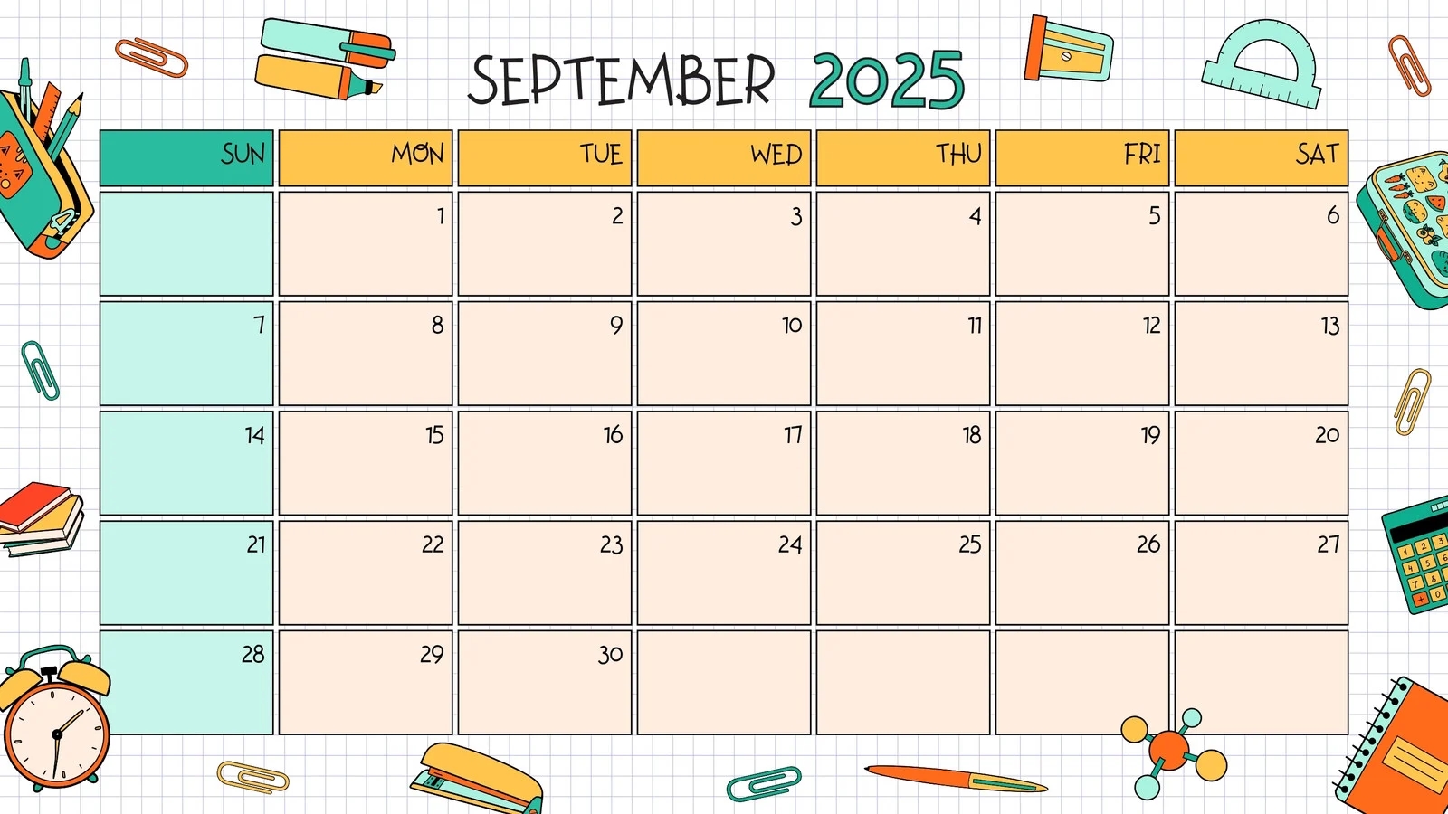 Free And Customizable Calendar Templates Canva