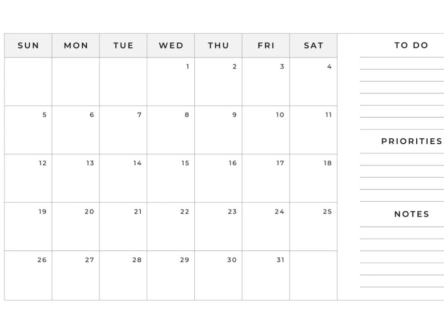 Free And Customizable October Templates