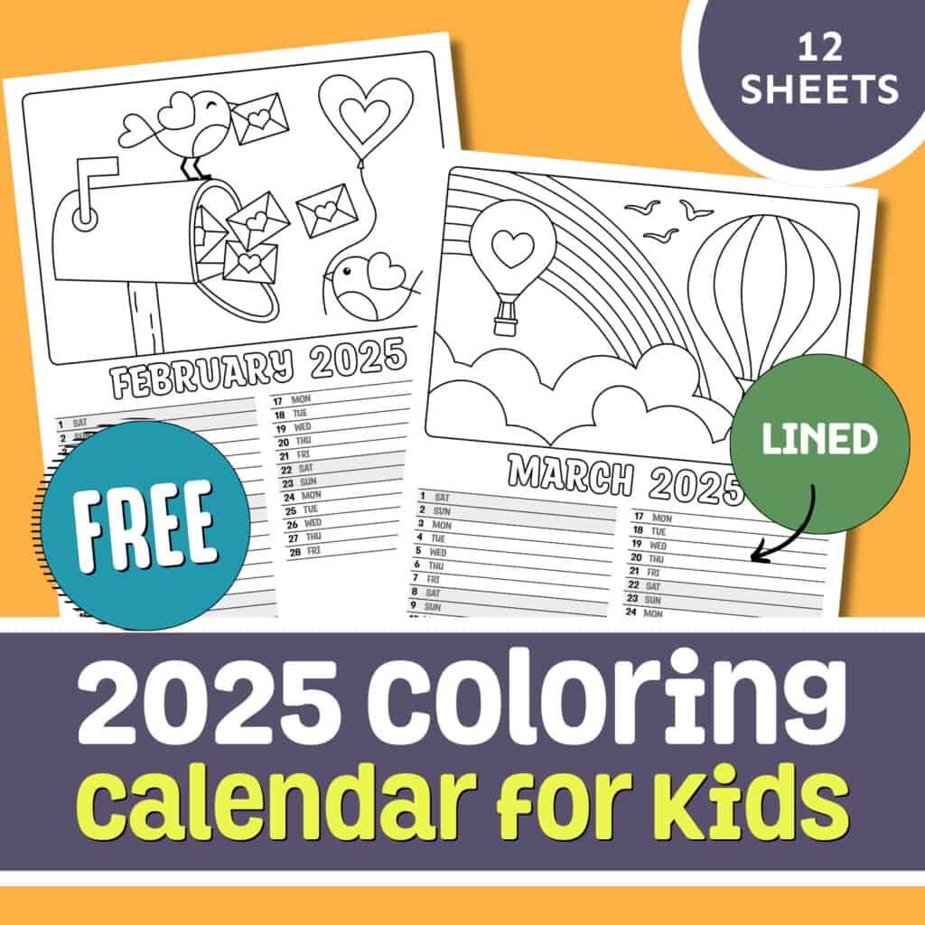 Calendar Blanks Printable Free 2025