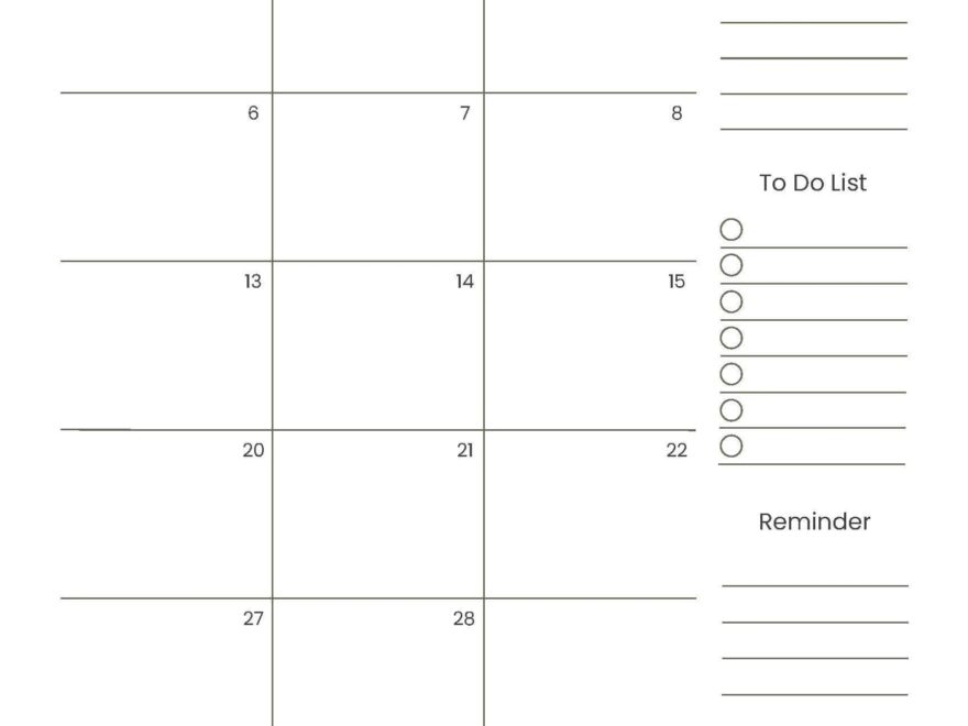 Free Printable 2025 Planner PDF CalendarKart