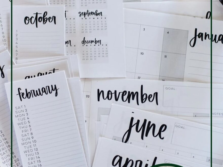 Free Printable Calendars 2025 Lemon Thistle