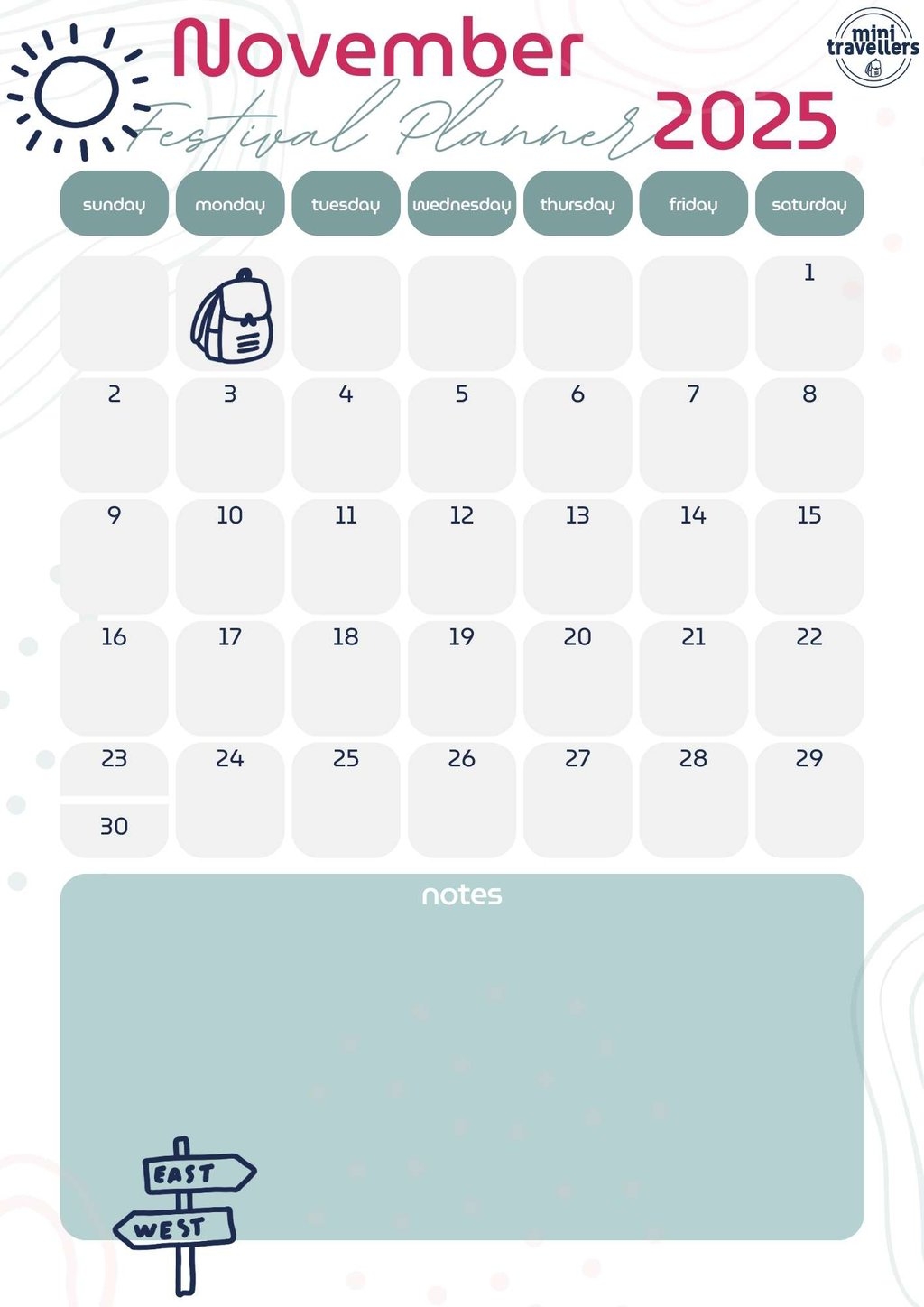 Small Blank Calendar November 2025 Small Blank Calendar November 2025