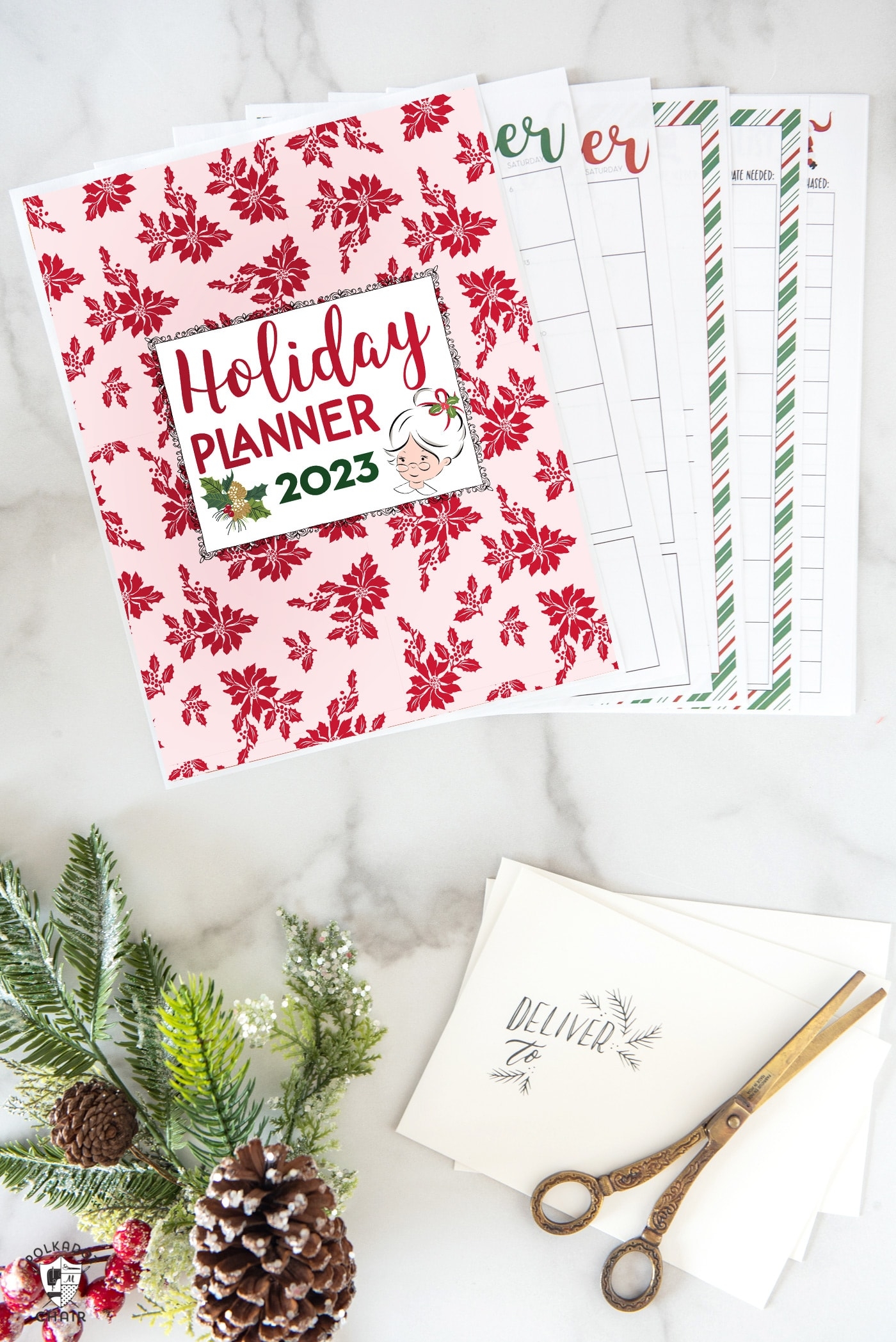 Get Organized With Our 2023 Printable Christmas Planner Polka Dot Chair Get Organized With Our 2023 Printable Christmas Planner Polka Dot Chair