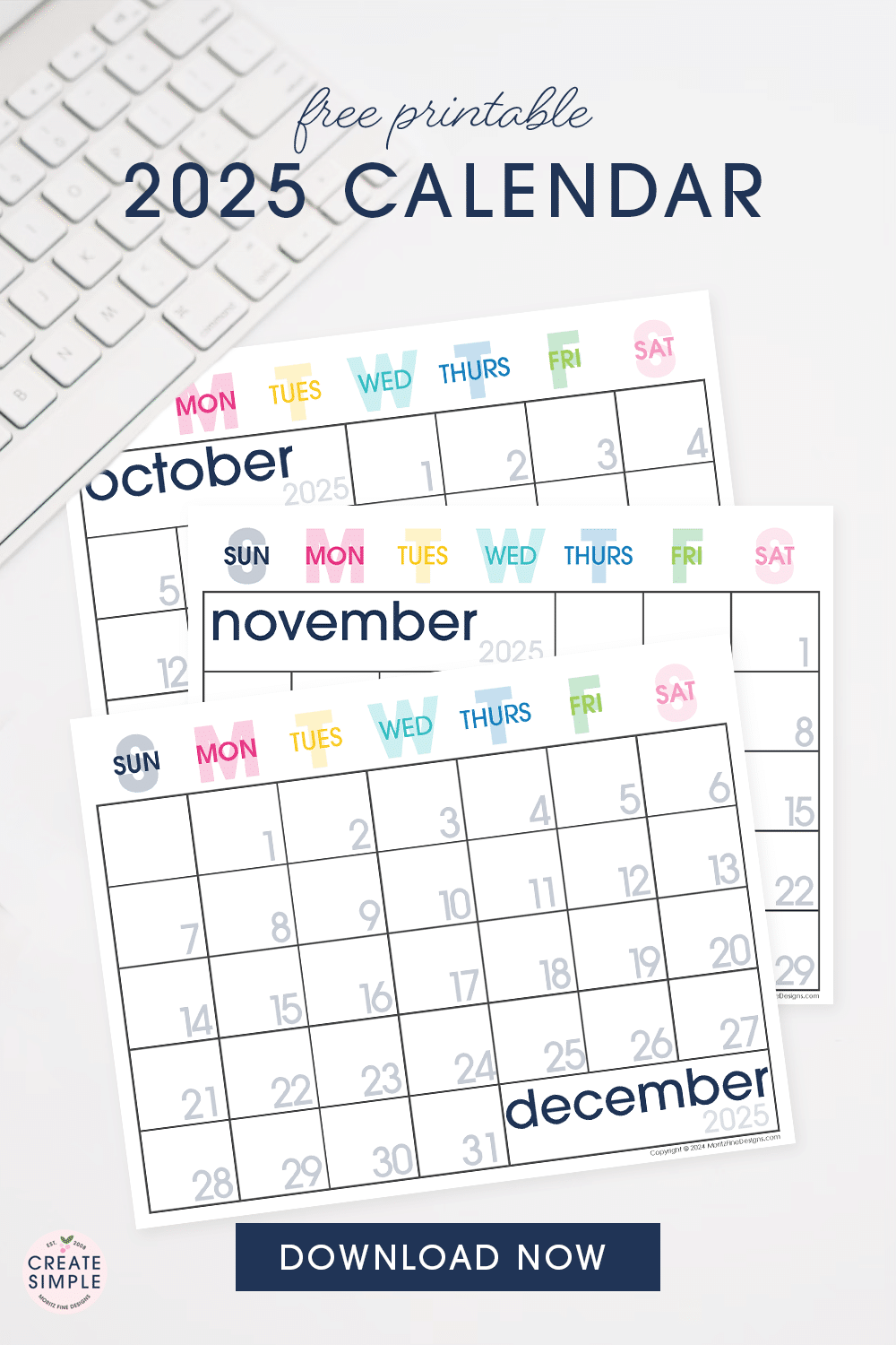 Get Set For 2025 With The Ultimate Printable Calendar
