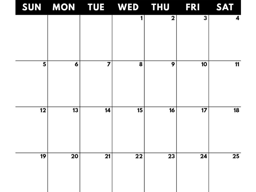 January 2025 Calendar Templates 14 Free Printables Savor Savvy