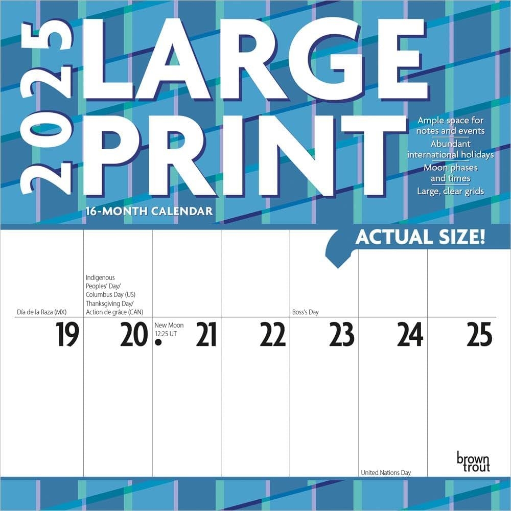 Print Blank Monthly Calendars 2025