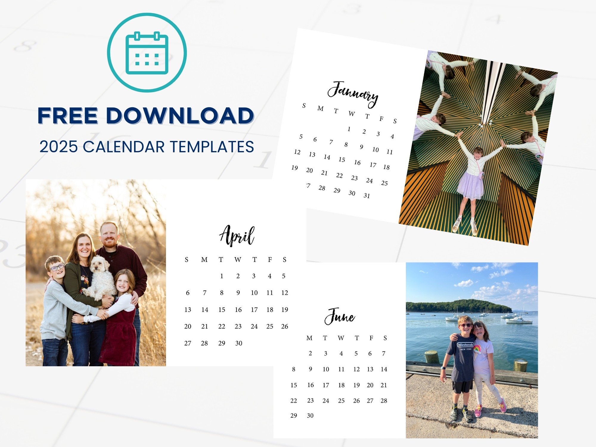 Make A 2025 Photo Calendar Miss Freddy