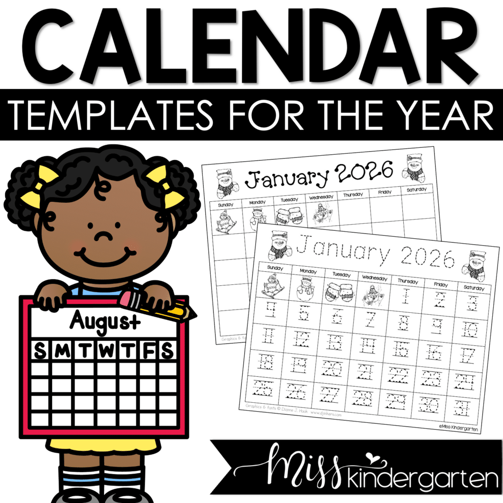 Blank Calendar 2025 Free Printable