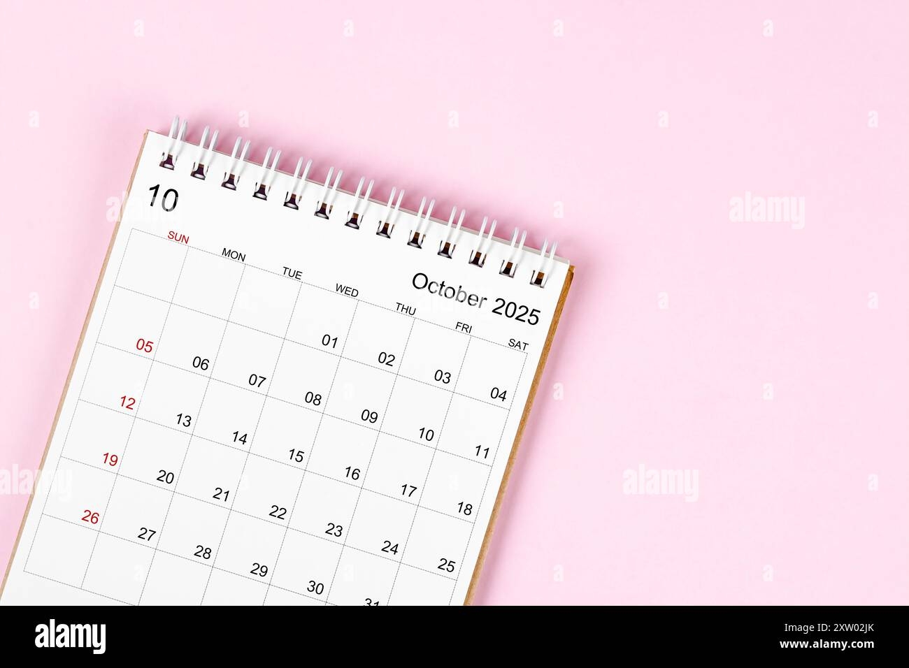 October 2025 Desk Calendar On Pink Color Background Position With Empty Space Stock Photo Alamy October 2025 Desk Calendar On Pink Color Background Position With Empty Space Stock Photo Alamy