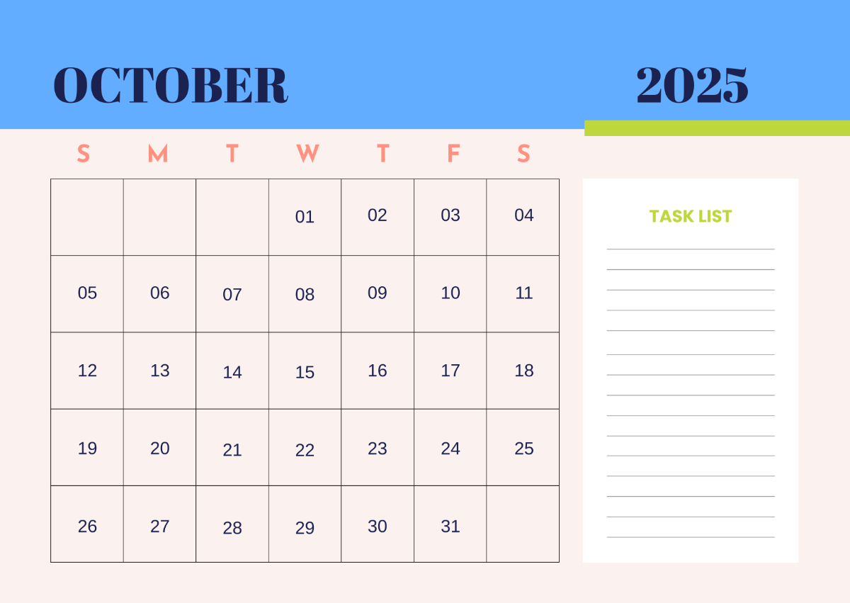 Page 12 Free Calendar Templates Editable And Printable