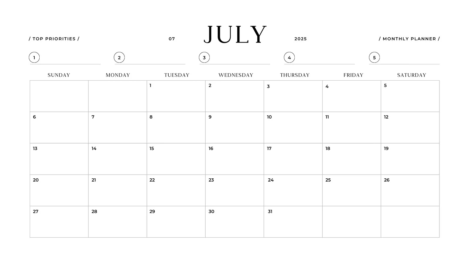 Page 2 Free Printable Customizable Monthly Calendar Templates Canva
